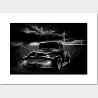 1947 - Chevrolet, black white - 02 Posters and Art